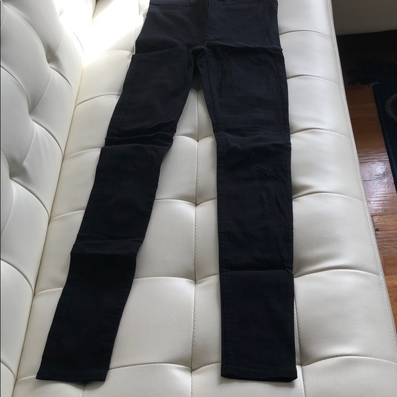 Black high waist pants - Picture 1 of 3